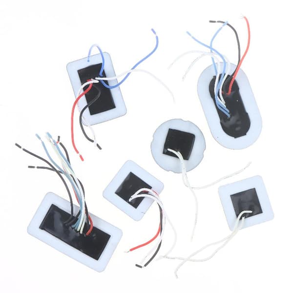 1 stk 3-trinns knappebryter elektrisk oppvarmet midjebånd DIY Tempe A3