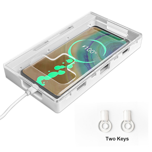 Mobiltelefon fängelse timer lås låda säker smartphone förvaringslåda Lo