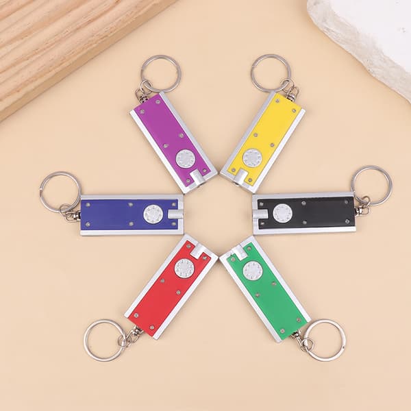 Avaimenperä taskulamppu minitaskulamppu tasku avaimenperävalo USB R Yellow