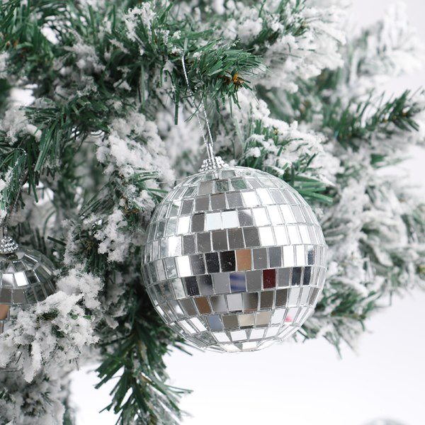 Joulupallokoristeet 2-8cm Mini Disco Mirror Ball Christmas A2