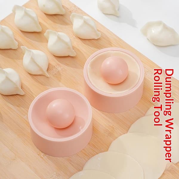 Dumpling Skin Maker Deigpresse Innpakningsform Rundformet Crea