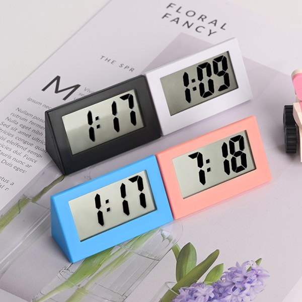 1 st Sovrum enkel liten elektronisk watch bärbar Pink