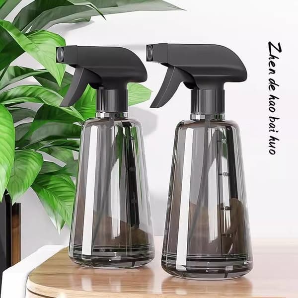 500 ml håndtrykssprayflaske vandkande havearbejde blomster Gray
