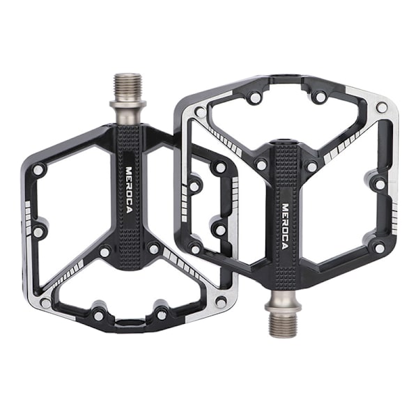Cykelpedaler Forseglet DU-leje skridsikker pedal Mountain Road Bi Black