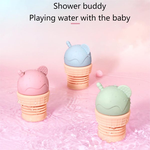 Bad- och badleksaker för barn Creative Water Baby Toys e Baby B Blue
