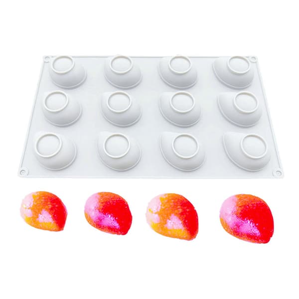 3D Silikone Bageforme til Kager Mango Silikoneform til Bagning C