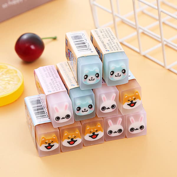 Suddgummi för barn suddgummi stationär kawaii brevpapper