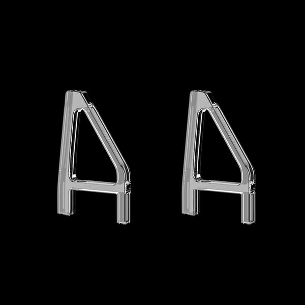 Transparent ABS-bas horisontellt stativ för Slim/Pro-konsolhållare A1