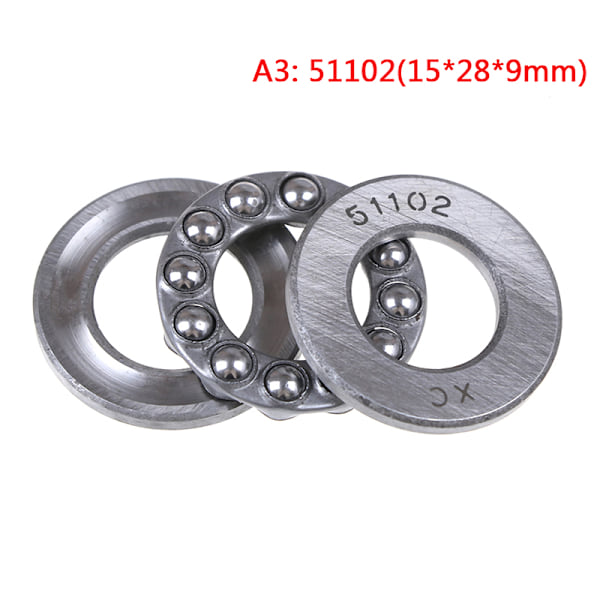 Tryklejer 3 dele 51100 serie 51100 til 51106 A3