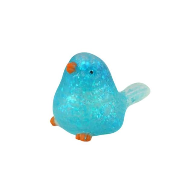 e Glitter Fugl Fidget Legetøj Blødt Perfekt til Børnefest A2