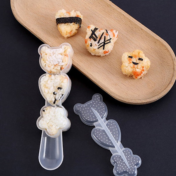 Risball Sushi Formsett Sushi Verktøy Barn Bento Tang Tri 1PCS