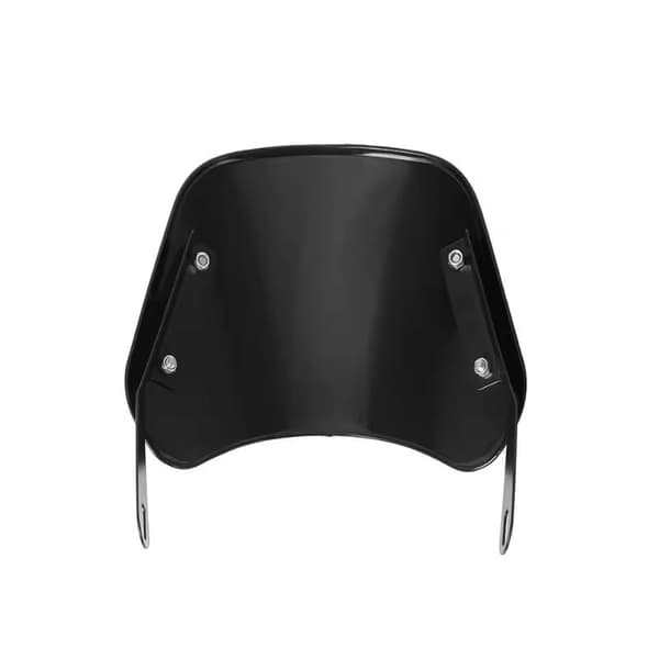Motorcykel Universal Sort Forrude Vindafviser Vindskærm Black
