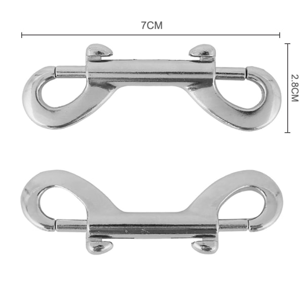 Dobbel ende bolt Snap Hooks Heavy Duty Trigger Chain Marine Gr
