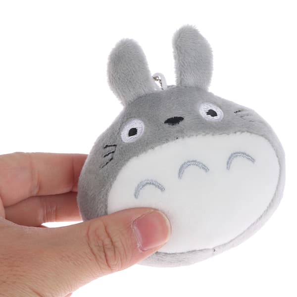 Tecknad Totoro Nyckelring Docka Nyckelring Par Väska Ornament Key