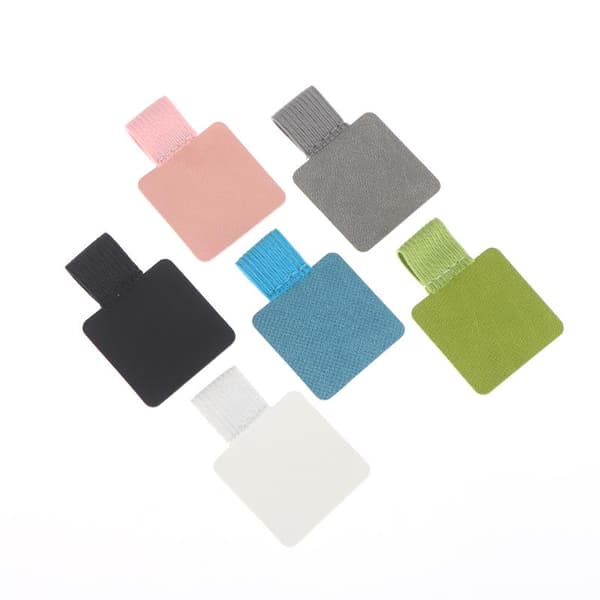 5/10 stk. elastisk pennholder for notatbøker, journaler, planleggere Black 5pcs
