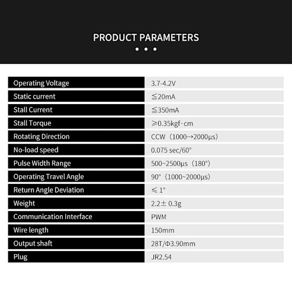 2g Micro Digital Servo Mini Servoer Til F3P RC Mini Bil Model Se