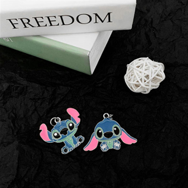 Sarjakuva kaulakoru Lilo & Stitch Mode Metal kaulakoru Anime Chara 1#