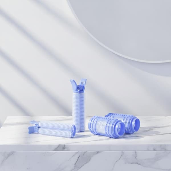 4 st lugg locktänger lata hårrullar DIY hårstyling tillbehör