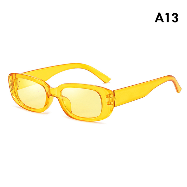 Mote solbriller kvinner rektangulære solbriller Vintage solbriller M A13