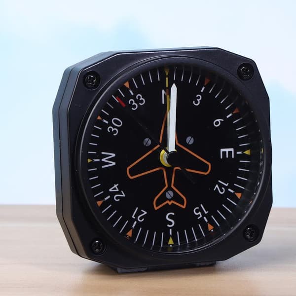 Luftfartssimuleringsinstrumentklokke Klokkeluftfart Flysimulering A1