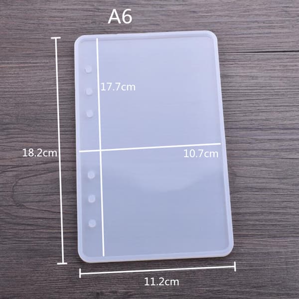 Notebook form form DIY Resin mould A6:18.2*11.2cm