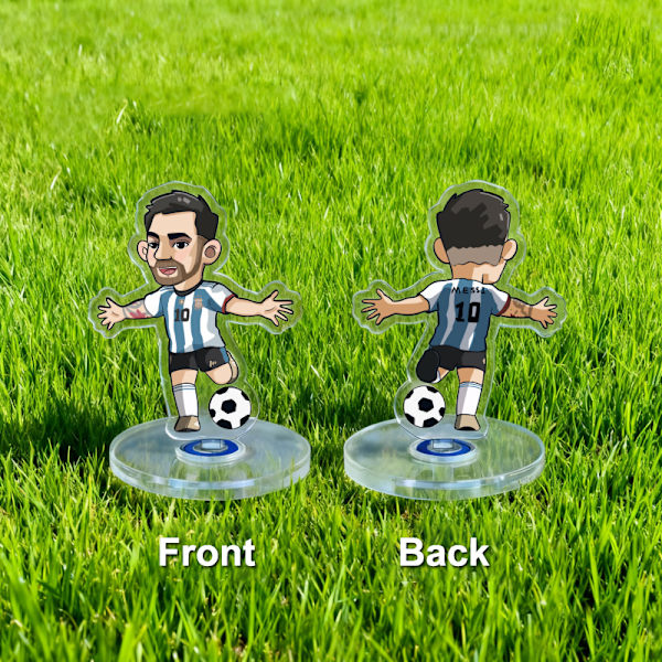Varmt salg akryl standee fodboldstjernefigur B