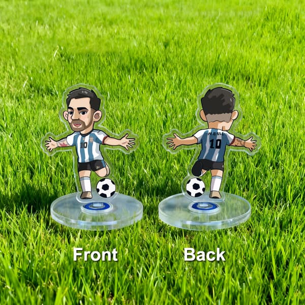 Varmt salg Akryl Standee Fotballstjernefigur B