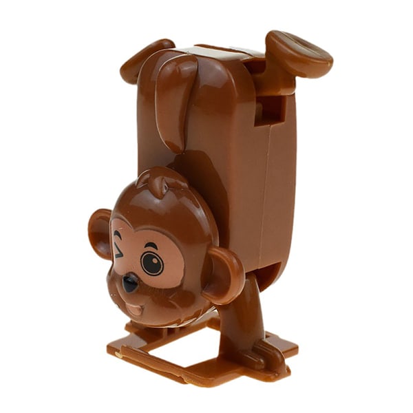 Funny Monkey Håndstand Walking Clockwork Legetøj Oprulningslegetøj til Ki