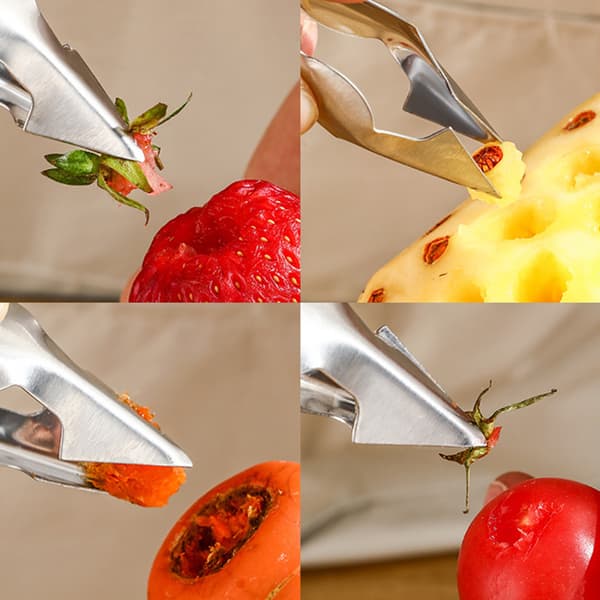 1 stk Praktisk Pineapple Eye er rustfrit stålfjerner C 1