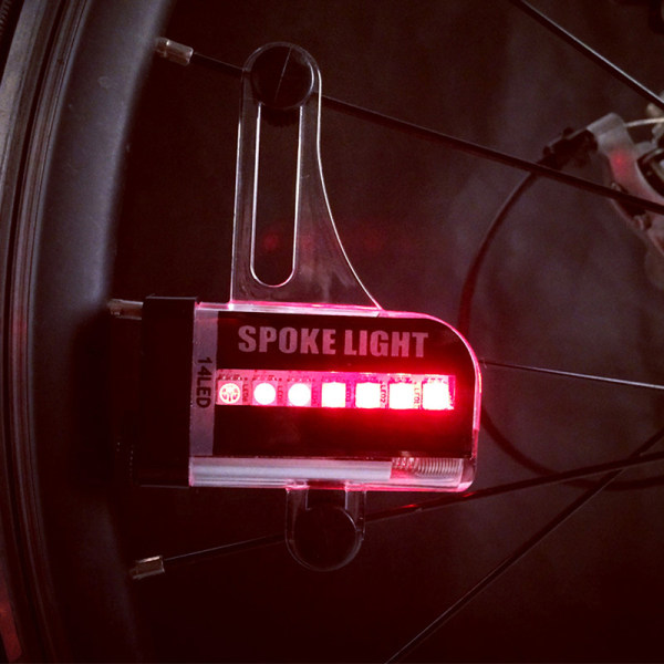 1Pc 30 tilstande Cykelegerlys 14 LED Dæk Dækventil Blink B 2