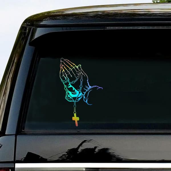 1 kpl Light My Way moottoripyörätarrat vedenpitävä DIY-auto takaosa C