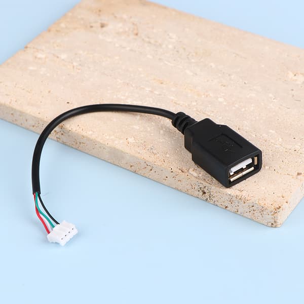 1Pc USB til 4P-kabel 4P-hun til USB 2.0-terminaldata hunn/ 1pc
