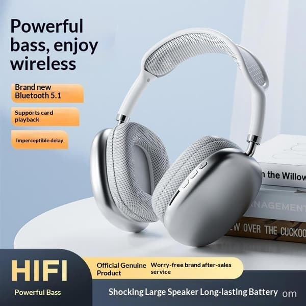 2027 NYE Bluetooth 5.4 Over-Ear Hovedtelefoner Foldbare Bærbare Mig A7
