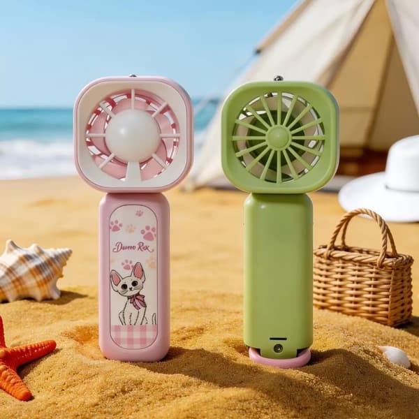 Mini e Håndholdt Ventilator USB Genopladelig Bærbar Tre-Hastigheds Ventilator A A1