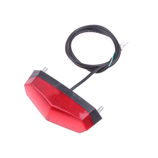 12V-80V Elcykel LED Advarsel Baglygte Til E-scooter Warni