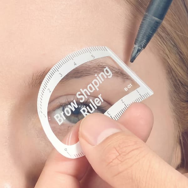 Microblading Brynkartleggingslinjal Rask Brynforming Designmåling