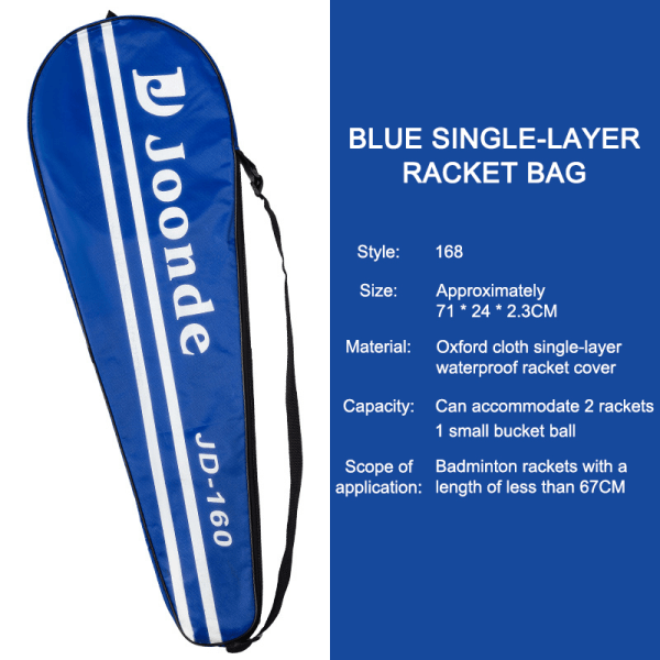 Badmintonracketdeksel Beskyttende deksel Portable Bag Racket Cov 2#