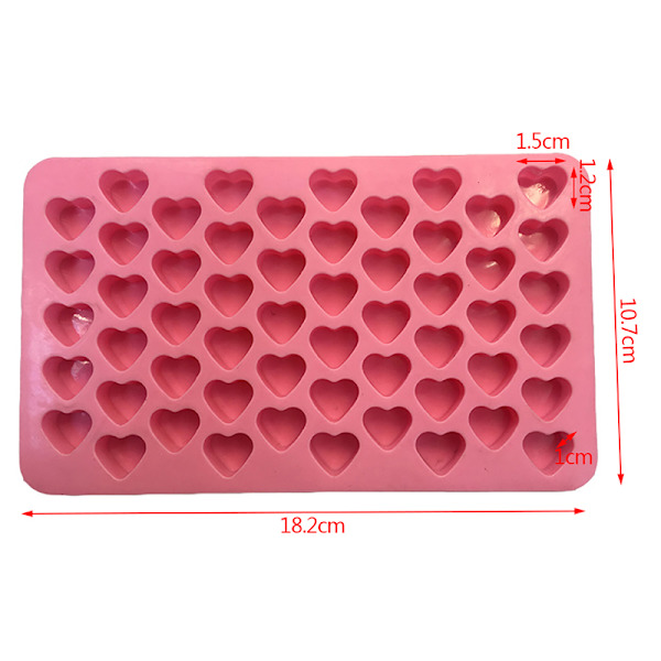 Mini Form Silikon iskubbricka DIY Chokladfondant Mo