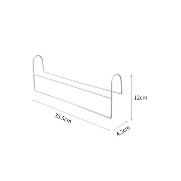 Plassbesparende kleshenger i metall for garderobe A2
