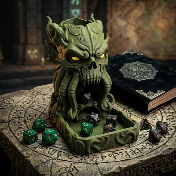 Cthulhu Terningtårn Dekorativ Ornament A