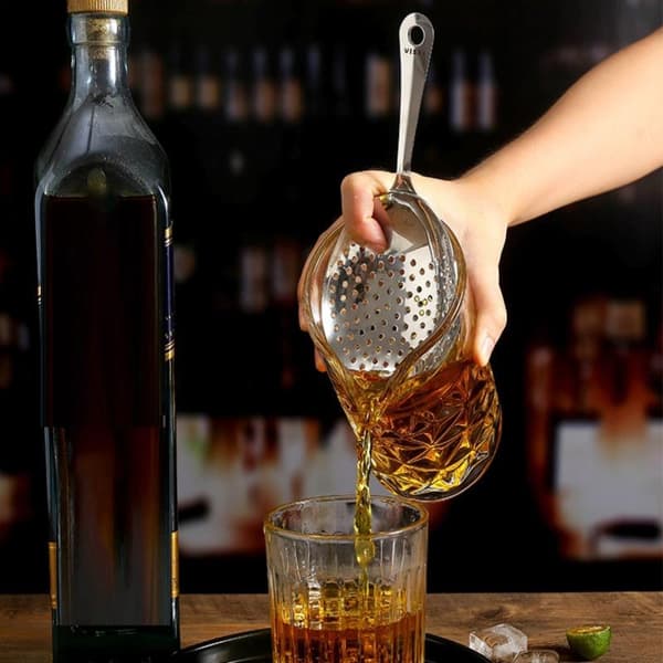 Cocktail sil i rustfritt stål, profesjonell bartender