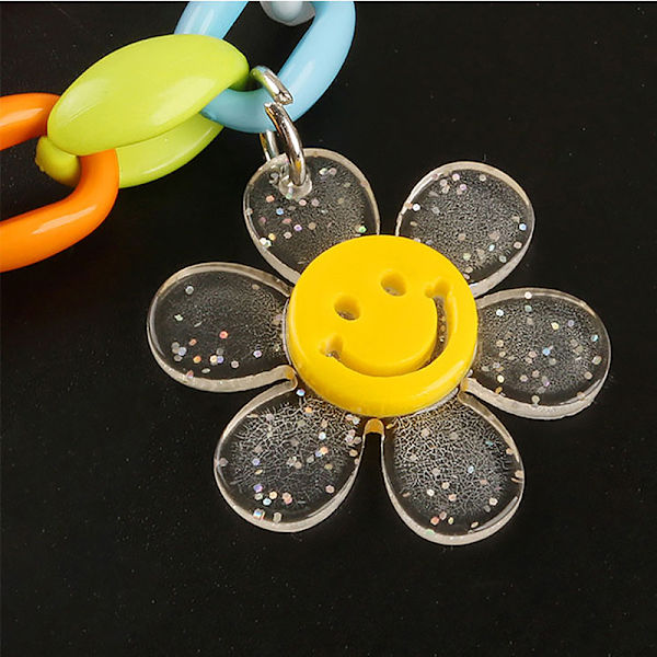 Akryyli Candy Color Sun Flower Chains Avaimenperät Muoti Creati A1