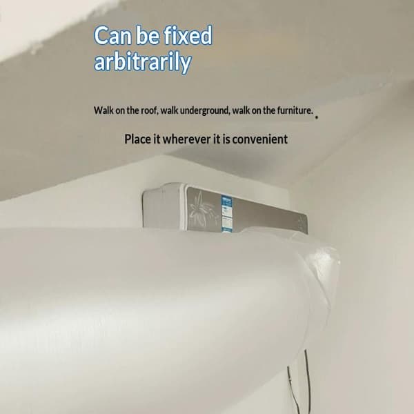 8-20M Aircondition Udvidelsestaske Plastik Foldbar Aircondition A2