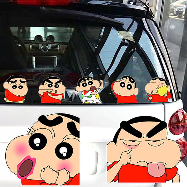 Crayon Shin Chans Car Stickers Sticker Car Decorations Auto Ac I