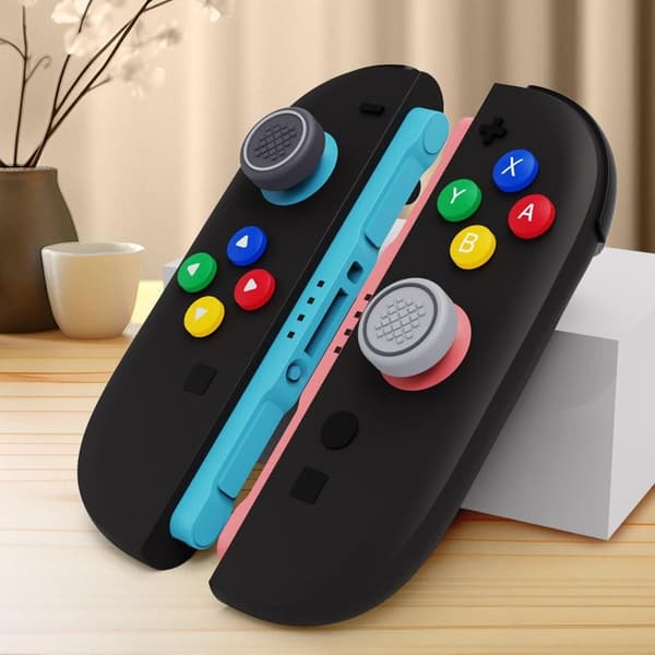 Tommelknapphetter for Switch 2 Joysticks-kontroller Fargerik Si A7