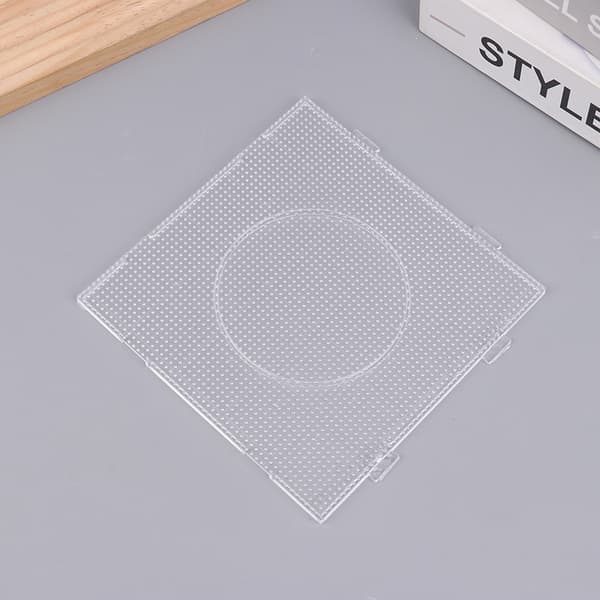 4 stk. 2,6 mm perleplader til rørperler, firkantet stiksav P 4PCS