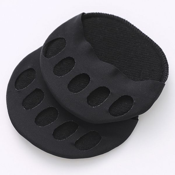 Five Toes Foefoot pehmusteet Naisten korkokengät Half Insoles Jalka Black