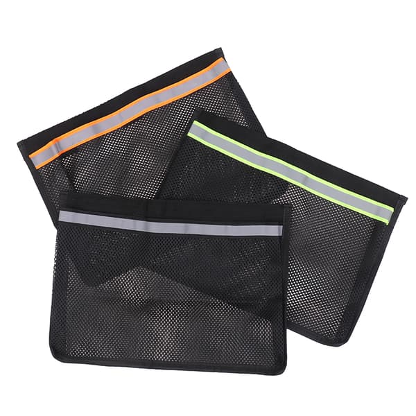 1/2 stk. bådopbevaringspose selvklæbende bagside organizer bærbar Black 1pc