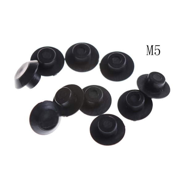 10 st Hex Socket Allen Bolt Skruv Mutter Sexkant Huvudskyddskåpa Pr M5