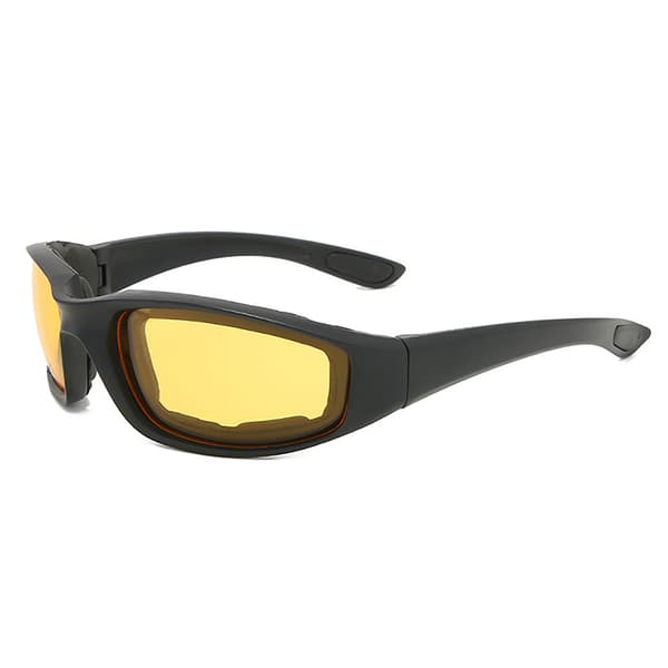 Utomhus cykelglasögon yellow